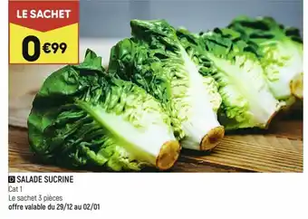 Leader Price Salade sucrine offre
