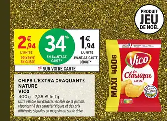 Intermarché Hyper VICO Chips l'extra craquante nature offre