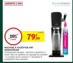Intermarché Hyper SODASTREAM Machine à gazéifier art offre