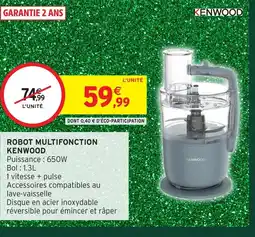 Intermarché Hyper KENWOOD Robot multifonction offre
