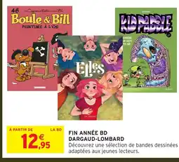 Intermarché Hyper Fin année bd dargaud-lombard offre