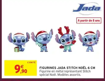 Intermarché Hyper Figurines jada stitch noël offre