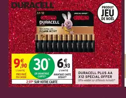Intermarché Hyper DURACELL Plus aa x12 special offer offre
