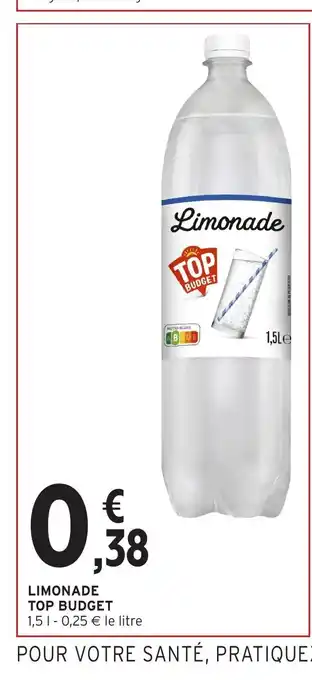 Intermarché Hyper TOP BUDGET Limonade offre