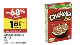 Leader Price Céréales chokella nestle offre