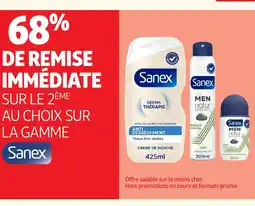 Auchan SANEX Sur la gamme offre