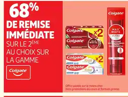 Auchan COLGATE Sur la gamme offre