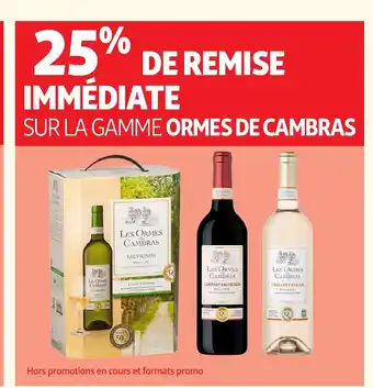 Auchan ORMES DE CAMBRAS Sur la gamme offre