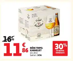 Auchan KARMELIET Bière tripel offre