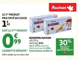 Auchan AUCHAN Boudoirs offre