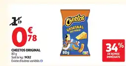 Auchan CHEETOS Original offre