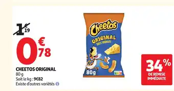 Auchan CHEETOS Original offre