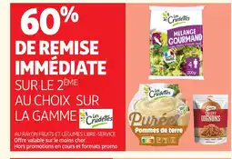 Auchan LES CREDETTES ur la gamme offre