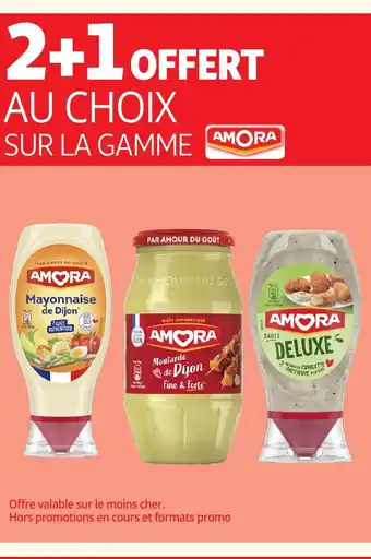 Auchan AMORA Sur la gamme offre