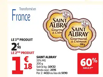 Auchan SAINT ALBRAY offre