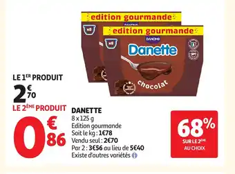 Auchan DANETTE offre