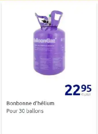 Action Bonbonne d'hélium offre