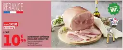 Auchan Jambon cuit supérieur auchan le charcutier offre