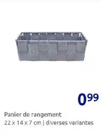 Action Panier de rangement offre
