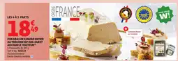 Auchan Foie gras de canard entier au torchon igp sud-ouest auchan le traiteur offre