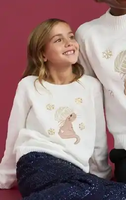 Auchan INEXTENSO Pull bébé, fille ou femme offre