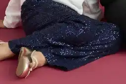 Auchan INEXTENSO Pantalon sequins fille offre