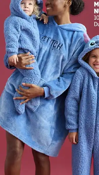 Auchan Maxi sweat-shirt nuit femme offre