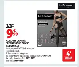 Auchan LE BOURGET Collant caprice les dessous chics offre