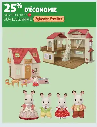 Auchan SYLVANIAN FAMILIES Sur la gamme offre