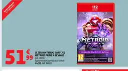Auchan Le jeu nintendo switch 2 metroid prime 4 beyond offre
