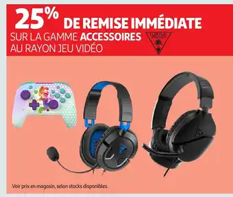 Auchan Sur la gamme accessoires heale au rayon jeu vidéo offre