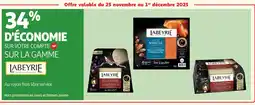 Auchan LABEYRIE Sur la gamme offre