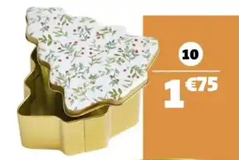 Gifi Boîte sapin offre