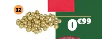 Gifi 62 billes décoratives polystyrène offre