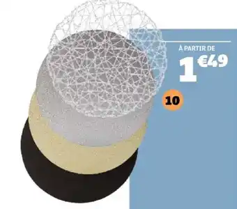 Gifi Set de table offre