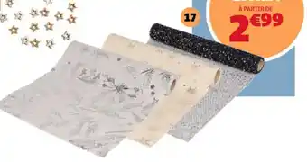 Gifi Chemin de table offre