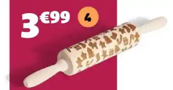 Gifi Rouleau à pâtisserie noël offre