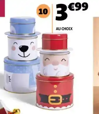 Gifi Boîte 3 compartments offre