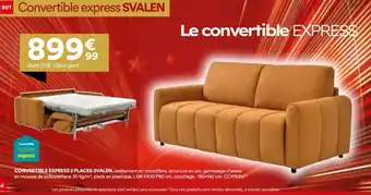 BUT Convertible express 2 places svalen offre