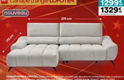 BUT Canapé d'angle lofoten offre