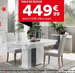 BUT Table de séjour offre