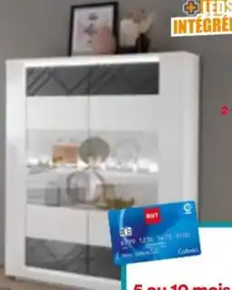 BUT Vitrine 2 portes offre