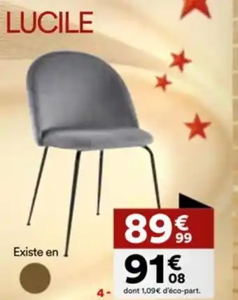 BUT Chaise de séjour lucile offre
