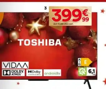 BUT Smart tv 50" toshiba 50ua2363dg, offre