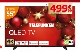 BUT Smart tv 55"qled telefunken tkf24qauhd55 offre