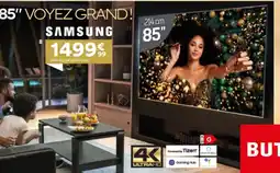 BUT Smart tv led 85" samsung tu85u8005fuxxc offre