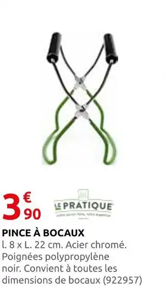 Rural Master Le pratique pince à bocaux offre