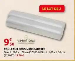 Rural Master Le pratique rouleaux sous-vide gaufrés offre