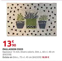 Rural Master Paillasson coco offre