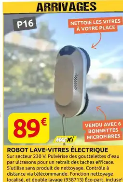 Rural Master Robot lave-vitres électrique offre